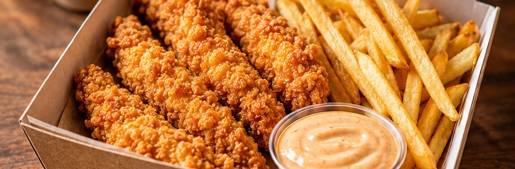 Box 4 tenders & frites