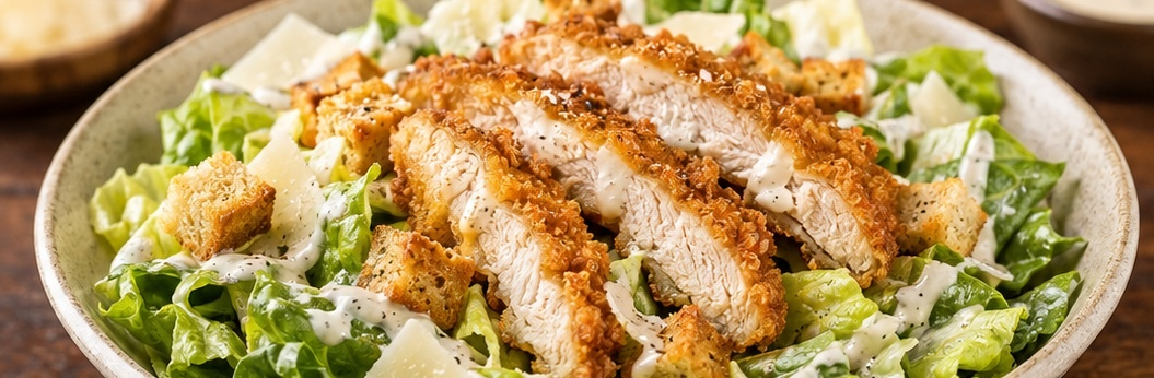 Salade Caesar crispy